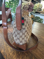 Gucci GG Supreme Monogram Abbey Crossbody Bag