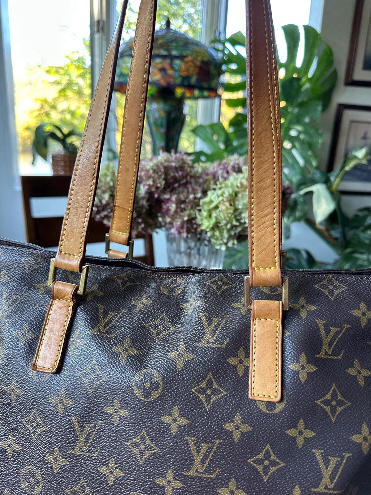 Louis Vuitton Cabas Mezzo Tote Bag
