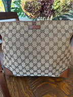 Gucci GG Supreme Monogram Abbey Crossbody Bag