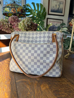 Louis Vuitton Damier Azur Tote Bag with Dust Bag