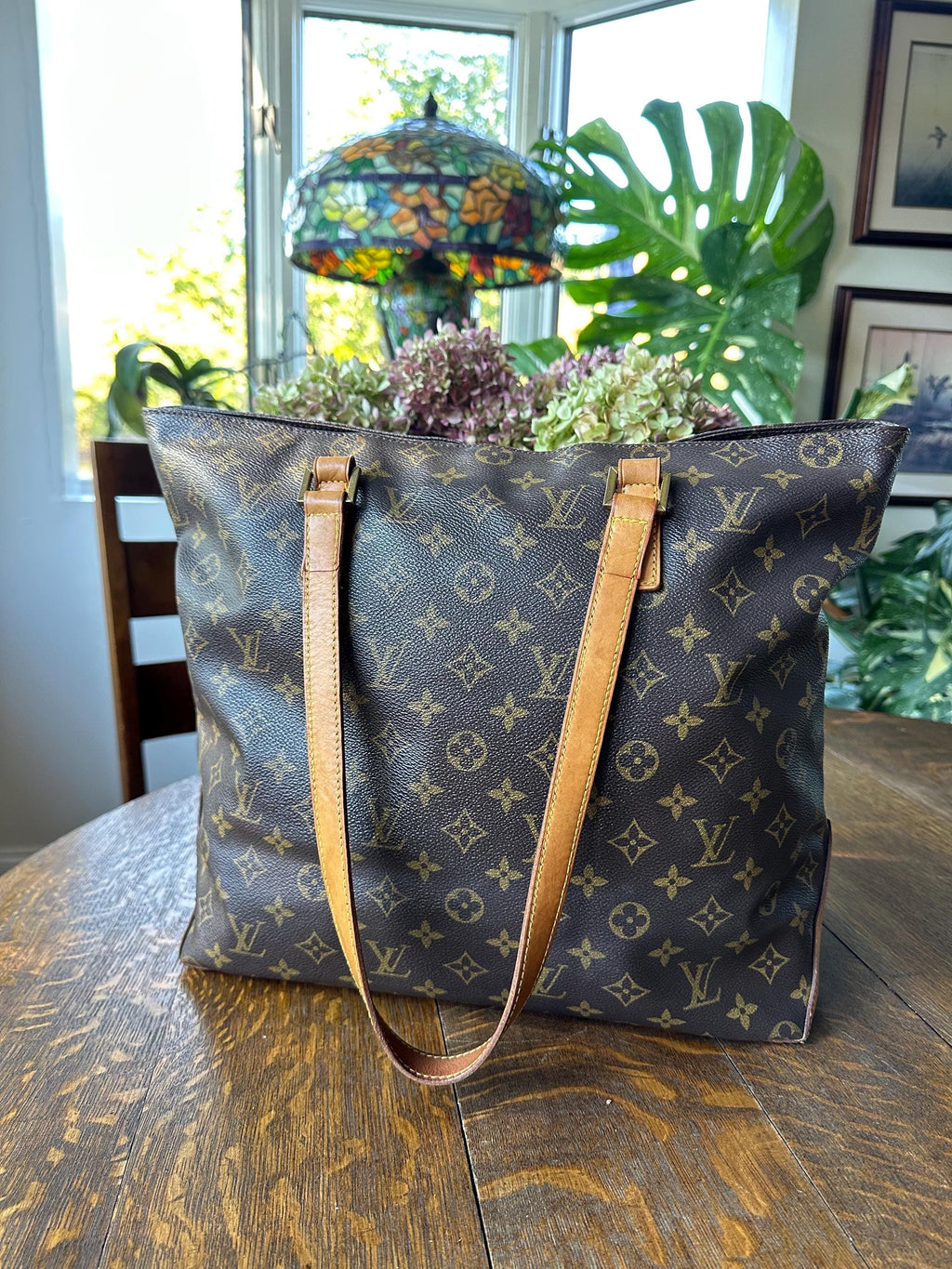 Louis Vuitton Cabas Mezzo Tote Bag