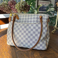 Louis Vuitton Damier Azur Tote Bag with Dust Bag